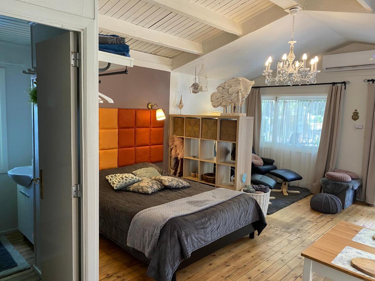 Vakantiehuisje De Waterhoek Geel Eksteriør billede